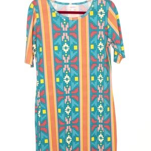 LuLaRoe Julia Dress NWOT
2nd Pic Size Chart